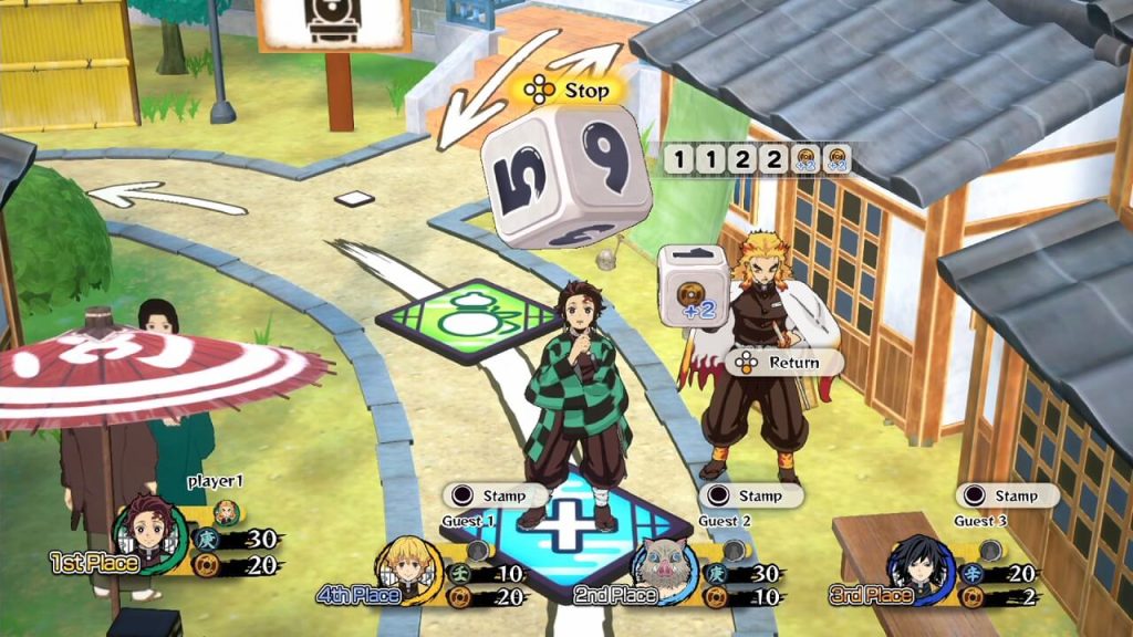 Demon Slayer – Kimetsu no Yaiba – Sweep the Board! ROM (NSP/XCI) Download screenshot