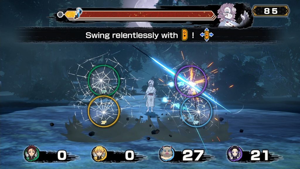 Demon Slayer – Kimetsu no Yaiba – Sweep the Board! ROM (NSP/XCI) Download screenshot
