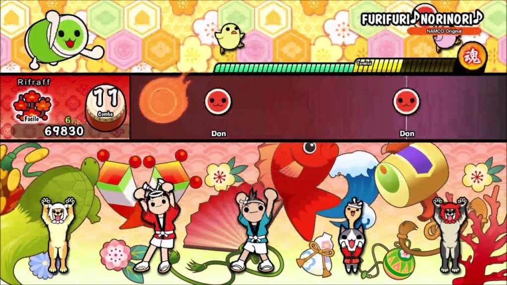 Taiko no Tatsujin Drum ‘n’ Fun! ROM (NSP/XCI) Download screenshot