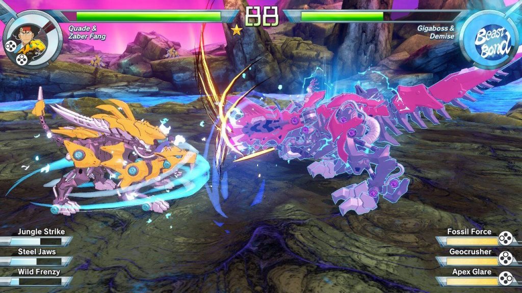 Zoids Wild: Blast Unleashed ROM (NSP/XCI) Download screenshot